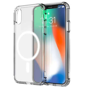 Etui ochronne na telefon Alogy MagSafe Clear Case do Apple iPhone X / XS Przezroczyste