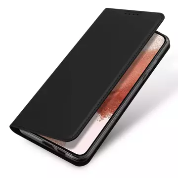 Etui ochronne na telefon Dux Ducis Skin Pro do Samsung Galaxy S23+ pokrowiec z klapką portfel na kartę podstawka czarne