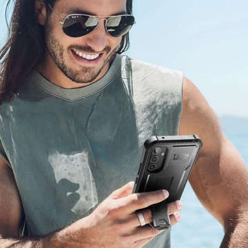 Etui ochronne na telefon Kevlar Pro do Samsung Galaxy A34 5G pancerne czarne
