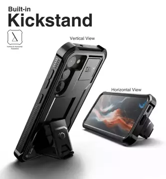 Etui ochronne na telefon Kevlar Pro do Samsung Galaxy S23+ Plus Black