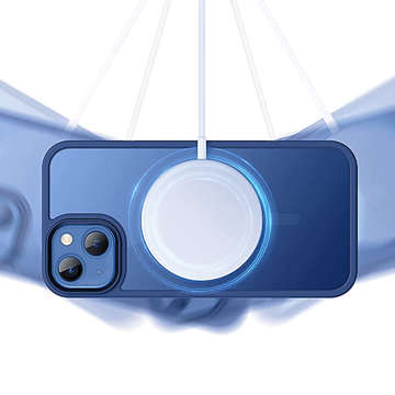Etui ochronne na telefon MagMat Case do MagSafe do Apple iPhone 13 Matte Navy