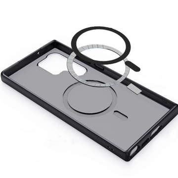 Etui ochronne na telefon MagMat Case do MagSafe do Samsung Galaxy S23 Ultra Matte Black matowe czarne