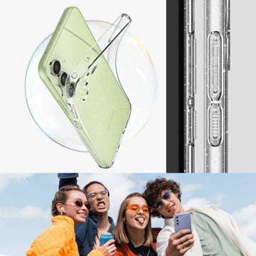 Etui ochronne na telefon Spigen Liquid Crystal obudowa do Samsung Galaxy A54 5G Glitter Crystal + Szkło