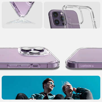 Etui ochronne na telefon Spigen Ultra Hybrid Case obudowa do Apple iPhone 14 Pro Crystal Clear