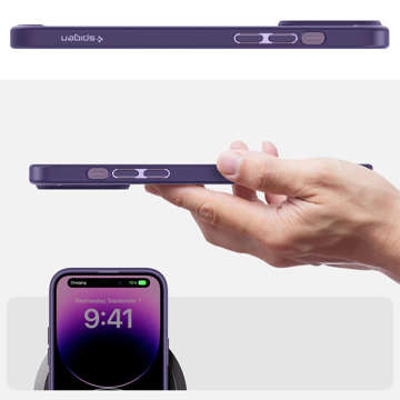 Etui ochronne na telefon Spigen Ultra Hybrid Case obudowa do Apple iPhone 14 Pro Deep Purple