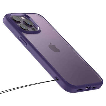 Etui ochronne na telefon Spigen Ultra Hybrid Case obudowa do Apple iPhone 14 Pro Deep Purple