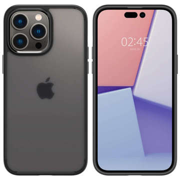 Etui ochronne na telefon Spigen Ultra Hybrid Case obudowa do Apple iPhone 14 Pro Frost Black