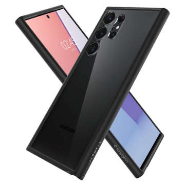 Etui ochronne na telefon Spigen Ultra Hybrid Case obudowa do Samsung Galaxy S23 Ultra Matte Black