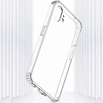 Etui ochronne obudowa pokrowiec Alogy Hybrid Clear Case do Nothing Phone 1 Przezroczyste + Szkło