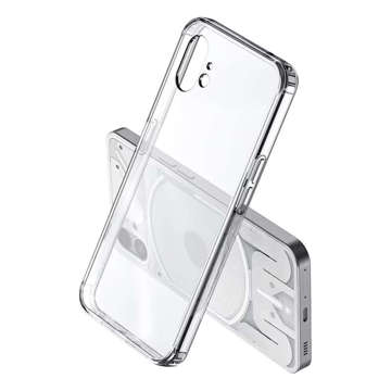 Etui ochronne obudowa pokrowiec Alogy Hybrid Clear Case do Nothing Phone 1 Przezroczyste + Szkło