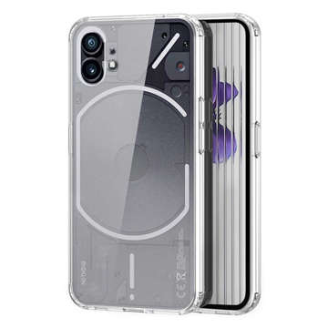 Etui ochronne obudowa pokrowiec Alogy Hybrid Clear Case do Nothing Phone 1 Przezroczyste + Szkło