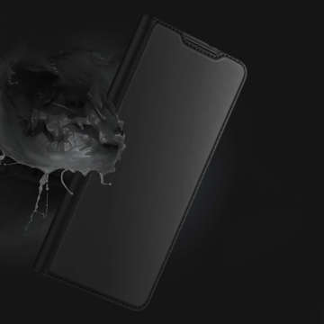 Etui ochronne z klapką Dux Ducis Skin Pro skórzane do Samsung Galaxy S21 Plus 5G Czarne + Szkło