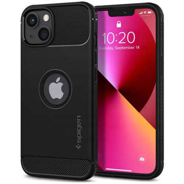 Etui pokrowiec futerał Spigen Rugged Armor do Apple iPhone 13 Matte Black