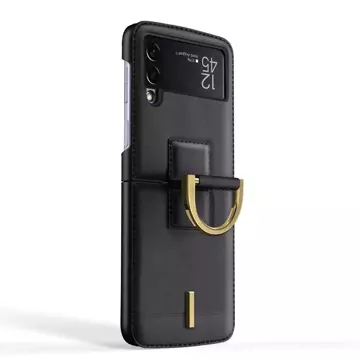 Etui portfel Wallet Chain do Samsung Galaxy Z Flip 4 Black