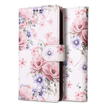 Etui portfel Wallet do Xiaomi Redmi Note 11 / 11S Blossom Flower