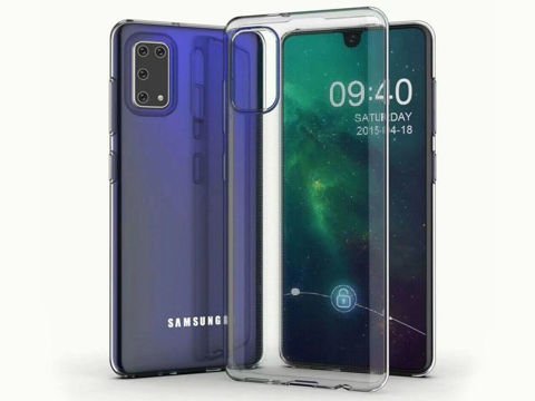 Etui silikonowe Alogy obudowa case do Samsung Galaxy A41 przezroczyste