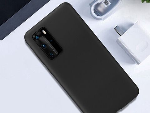 Etui silikonowe Alogy slim case do Huawei P40 Pro czarne