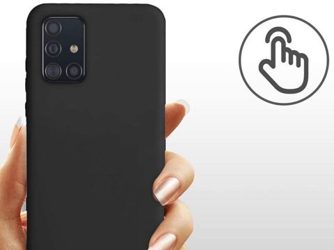 Etui silikonowe Alogy slim case do Samsung Galaxy A51 czarne