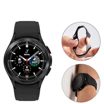 Etui silikonowe do Huawei Watch GT 2 Sport/ Classic 46mm Alogy case Czarne