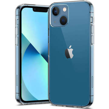 Etui silikonowe obudowa Alogy case do Apple iPhone 14 Przezroczyste + Szkło