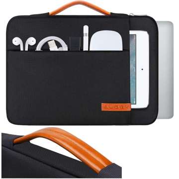 Etui torba na laptopa, MacBook Air Pro 13.3 cala Alogy 360 etui pokrowiec ochronny case Czarny