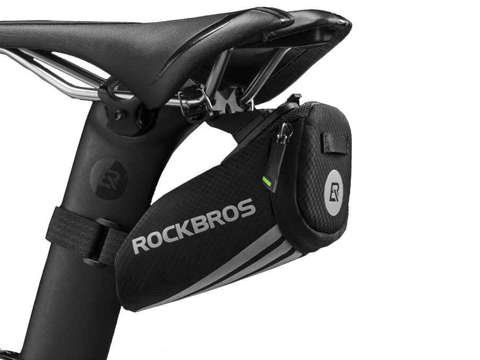 Etui torba podsiodłowa RockBros C28BK sakwa na rower pod siodełko Czarne