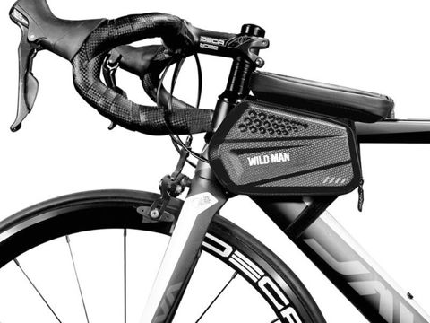 Etui torba sakwa na rower uchwyt rowerowy Wildman Bag ES6 1l 6.5 Czarny