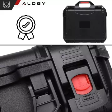 Etui walizka do DJI Mini 4 Pro, Mini 3 Pro, Mini 3 pokrowiec futerał na drona kontroler Alogy Hard Case Czarny