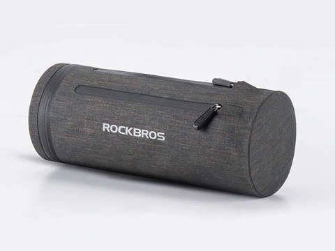 Etui wodoodporne torba sakwa na rower na kierownicę RockBros AS-051 Szare