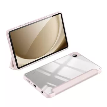 Etui z klapką podstawką Dux Ducis Toby do Samsung Galaxy Tab A9 8.7'' - różowe