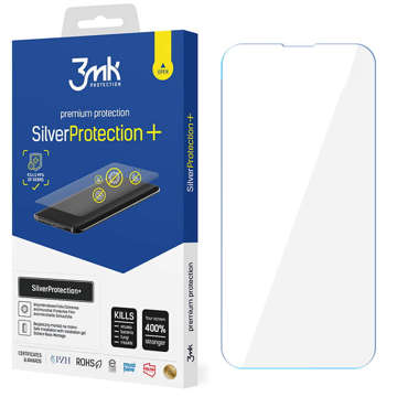 Folia antywirusowa na cały ekran Silver Protection 3mk 7H do Apple iPhone 13/ 13 Pro