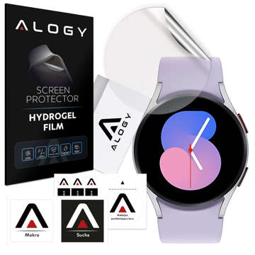 Folia ochronna Hydrożelowa hydrogel Alogy do smartwatcha do Samsung Galaxy Watch 5 44mm