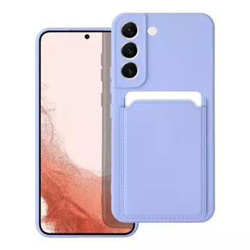 Futerał CARD CASE do SAMSUNG A53 5G fioletowy