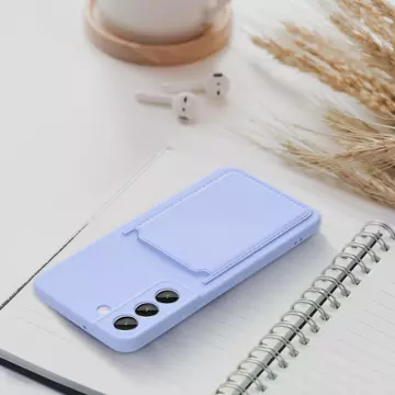 Futerał CARD CASE do SAMSUNG A53 5G fioletowy