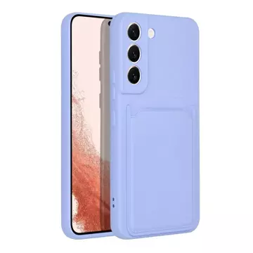 Futerał CARD CASE do SAMSUNG A53 5G fioletowy