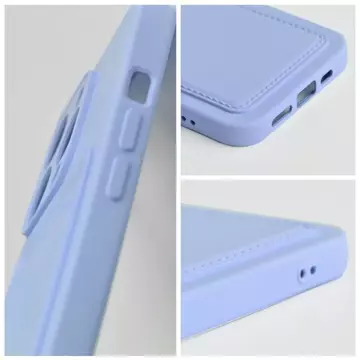 Futerał CARD CASE do SAMSUNG A53 5G fioletowy