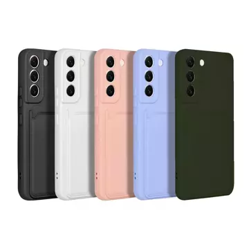 Futerał CARD CASE do SAMSUNG A53 5G różowy