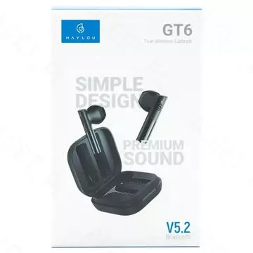 HAYLOU GT6 TWS Bezprzewodowe słuchawki dokanałowe Biały