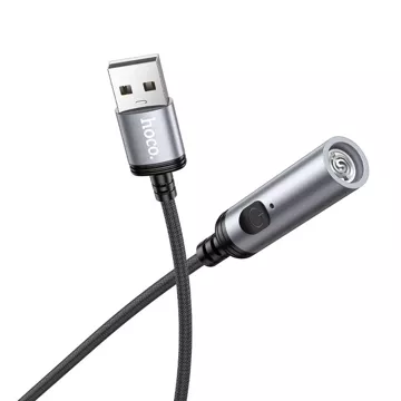 HOCO Adapter Zapalniczki Na Złącze USB A UA30 0,3 M Czarny