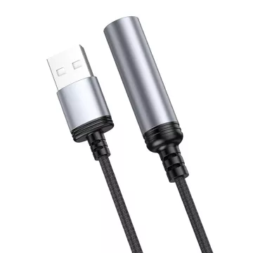 HOCO Adapter Zapalniczki Na Złącze USB A UA30 0,3 M Czarny