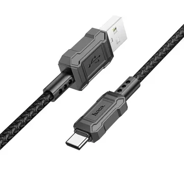 HOCO Kabel USB-A do Typ C X94 1 m Czarny 3A PVC Szybkie Ładowanie