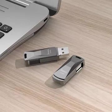 HOCO Pendrive UD5 128GB USB 3.0 Metalowy, Kompaktowy, Wytrzymały