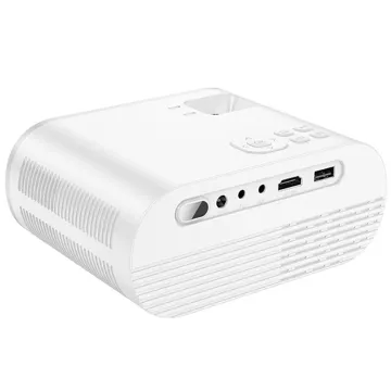 HOCO Projektor HD Ready DT1 Biały Wi-Fi, Bluetooth, 720P, Do 200 Cali