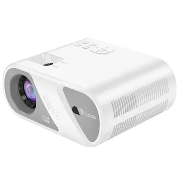 HOCO Projektor HD Ready DT1 Biały Wi-Fi, Bluetooth, 720P, Do 200 Cali