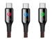 Kabel 1m Baseus USB-C Typ C QC Quick Charge C-Shaped Light black