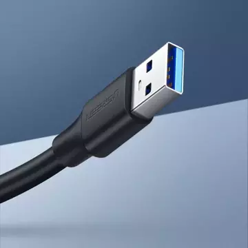 Kabel UGREEN przewód przedłużacz przejściówka USB 3.0 (żeński) - USB 3.0 (męski) 1,5 m czarny (US129 30126)