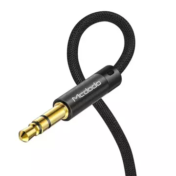 Kabel mini jack 3,5mm AUX Mcdodo CA-6640 1.2m (czarny)