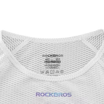 Kamizelka rowerowa Rockbros YDBX001 damska szybkoschnąca M / L - biała