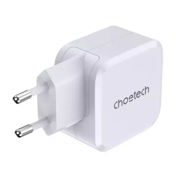 Ładowarka Choetech PD8007 USB-C PD 45W EU Biała