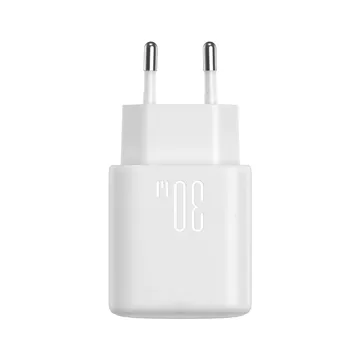 Ładowarka Joyroom Sieciowa USB-C PD 30W QC SFC - Biała + Kabel USB-C 1m